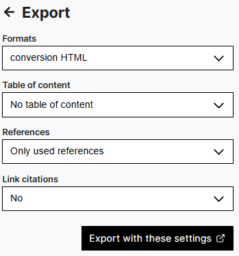 Export box
