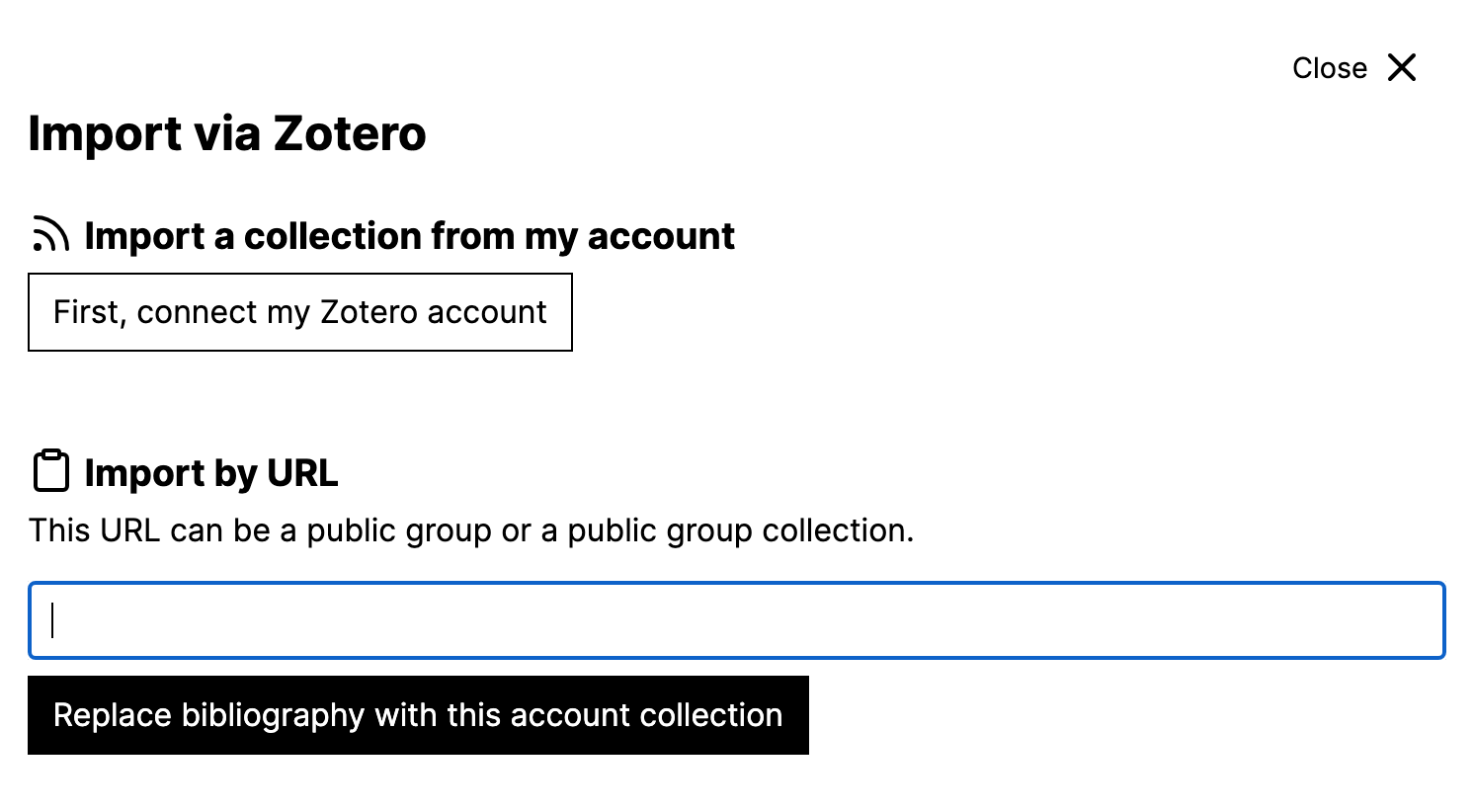 Bibliography-Zotero