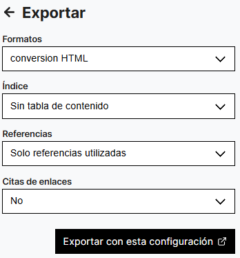 Exportar