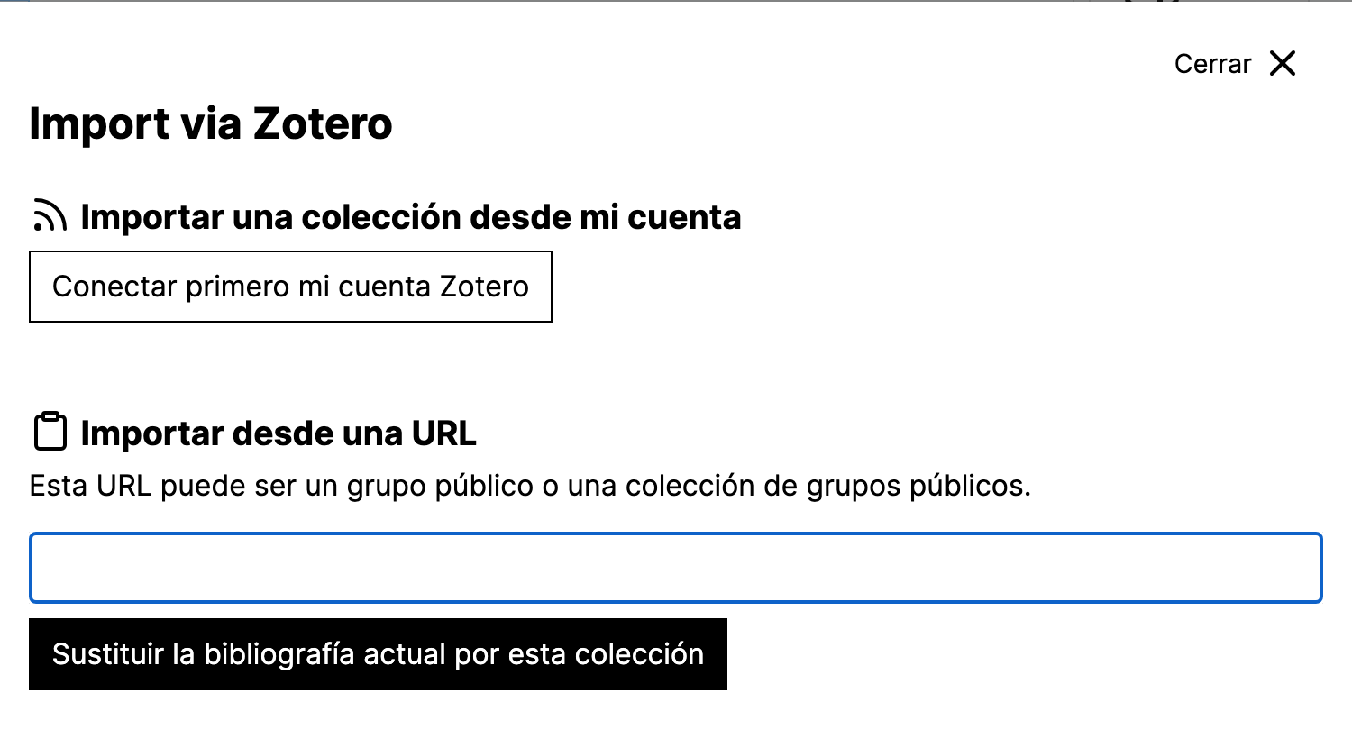 Bibliografía-Zotero