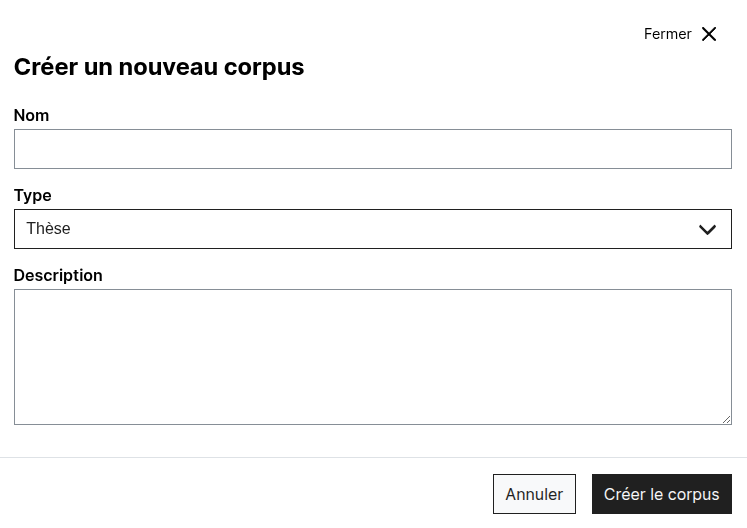 Corpus de type Thèse